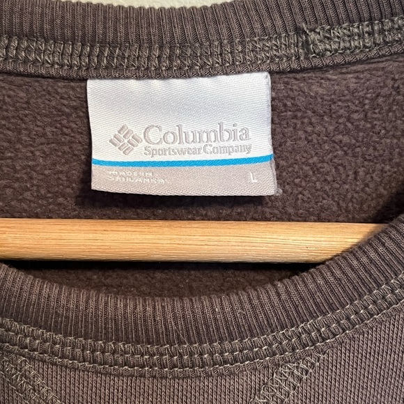 Men's Columbia™ Logo Fleece Crew Sweatshirt - Picture 7 of 10